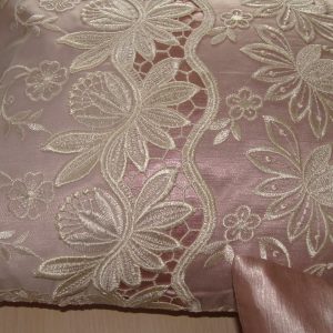 Комплект декоративних подушок Lumelle Hand Made з мереживом 33х33см 2шт 48х32см 1шт бузкові (п_0347)