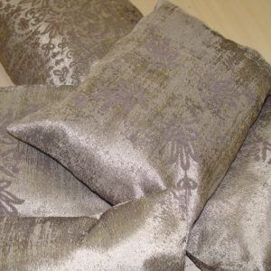 Комплект декоративних подушок Lumelle Damask 41х28см 3шт 41х22см 1шт 23х30 см1шт сірий (п_0424)