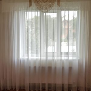 Ламбрекен аркою Lumelle з ниток на карниз 250см (1_2н)