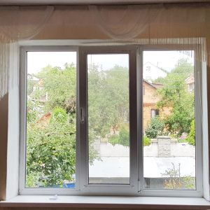 Ламбрекен Lumelle з молочних і бежевих ниток на карниз 200см (1_6н)