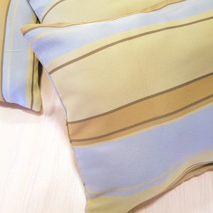 Комплект декоративних подушок Lumelle Drapilux 33х33см 2шт 40х26см 1шт 30х26см 1шт бежеві з блакитним (п_0242)