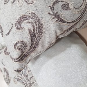 Комплект декоративних подушок Lumelle Venzel 35х35см 3шт сріблястий (п_0504)
