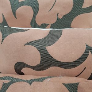 Комплект декоративних подушок Lumelle Plants 37х20см 2шт 31х31см 1шт 31х20см 1шт молочні c теракотовим (п_0397)