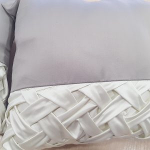 Комплект декоративних подушок Lumelle Hand Made 34х32см 2шт сірі (п_0352)
