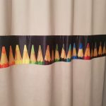 тканина штори крупним планом