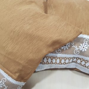 Комплект декоративних подушок Lumelle Hand Made 40х40см 3шт Коричневі (п_0409)