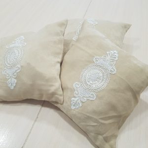 Комплект декоративних подушок Lumelle Hand Made 40х40см 3шт пісочні (п_0017)