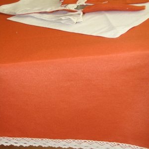Комплект для сервірування Lumelle Ажур, 9 предметів, теракотовий (7с)