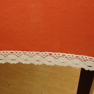 Комплект для сервірування Lumelle Ажур, 9 предметів, теракотовий (7с)