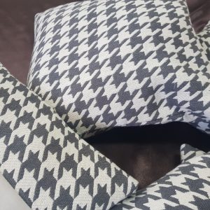 Комплект декоративних подушок Lumelle Абстракція 37х37см 3шт 28х23см 1шт 30х30см-1шт сірі (п_0076)