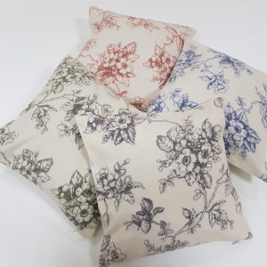 Комплект декоративних подушок Lumelle Flowers 30х30см 4шт різнокольорові (п_0113)
