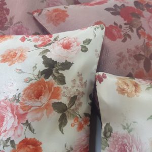 Комплект декоративних подушок Lumelle Flowers 30х30см 4шт різнокольорові (п_0113)