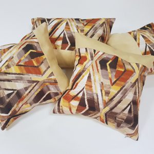 Комплект декоративних подушок Lumelle Abstract 35х35см 2шт 29х29см 1шт44х30см 1шт різнокольорові (п_0136)