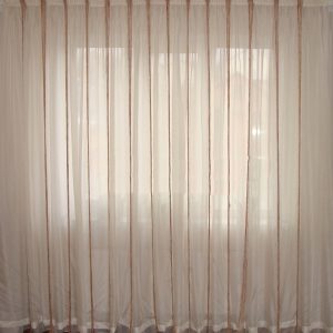 Комплект тюль із вшитими нитками Lumelle 570х260см кремова (21к)
