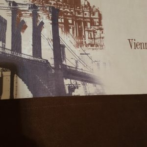 Комплект панельних фіранок на петлях Lumelle City 5шт карниз 200см коричневий з бежевим (71_2п)
