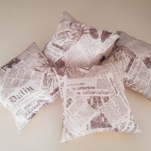 Комплект декоративних подушок Lumelle News 36х36см 4шт бежеві (п_0583)