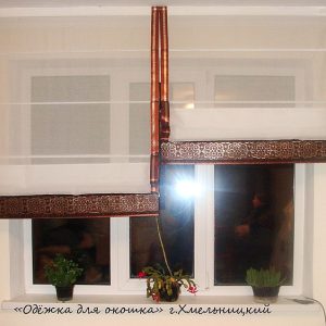 Римська штора Lumelle 100х160см Однотонний батист (2р)
