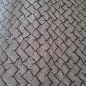 Комплект панельних шторок Lumelle Damask 5 шт карниз 185см, сірий (10_9п)