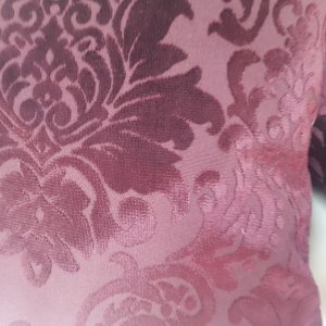 Комплект декоративних подушок вишневі Lumelle Damask 44х44см 2шт 39х39см 1шт сливові (п_0096)