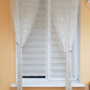 Нитки кисеї Lumelle молочні з люрексом 130cм (1_1нт)