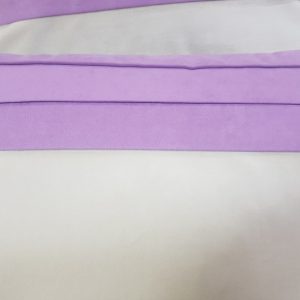 Комплект декоративних подушок Lumelle Оксамит 45х25см 2шт фіолетові з бежевим (п_0604)