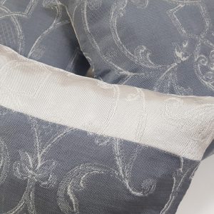 Комплект декоративних подушок Lumelle Venzel 40х40см 1шт 37х37см 1шт 40х30см 1шт сірі з бежевим (п_0615)