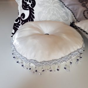 Комплект декоративних подушок Lumelle Hand Made, 4 шт, чорно-молочний (п_0616)