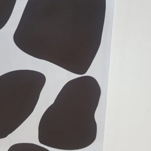 Комплект панельних фіранок Lumelle Shapes, 4 панелі, молочно-шоколадний (28_4п)