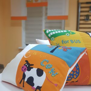 Комплект панельних фіранок Lumelle Kids 3шт карниз 150см помаранчевий (6_2п)