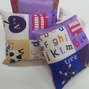Комплект декоративних подушок Lumelle Kids 4 шт, фіолетовий (п_0633)