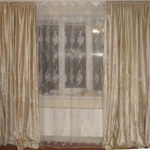 Штори Lumelle 220хПісочні Плюш (12ш)