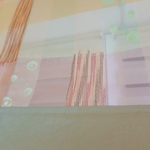 Комплект панельних фіранок Lumelle Абстракція 4шт карниз 130см різнокольоровий (13_6п)