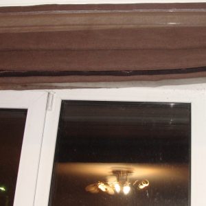 Римська штора Lumelle Шоколад 90х135см натуральна напівпрозора (4_2р)