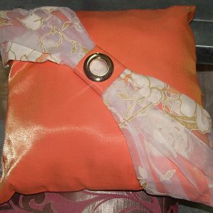 Комплект декоративних подушок Lumelle Hand Made 40х40см 2шт персикові (п_0385)