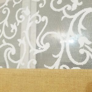 Комплект панельних фіранок Lumelle Батист ширина 250см 7шт Молочні (18_2п)