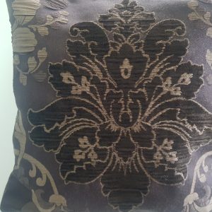 Комплект декоративних подушок Lumelle Damask 40х40см 2шт 35х30см 1шт венге (п_0676)