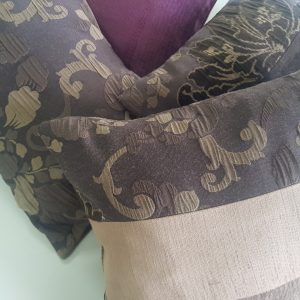 Комплект декоративних подушок Lumelle Venzel 35х20см 4шт коричневі (п_0677)