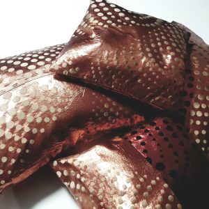 Комплект декоративних подушок Lumelle Абстракція кружечки 4шт теракотовий (п_0689)