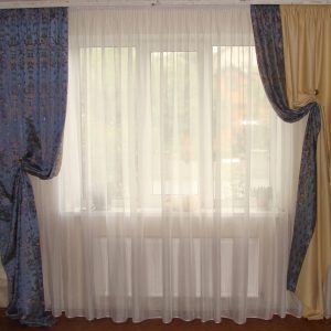 Штори Lumelle Арда Сині з пісочним (15ш)