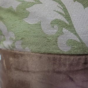 Комплект декоративних подушок Lumelle Damask 40х40см 2шт 30х33см 1шт 36х28см 1шт 38х22см 1шт зелені (п_0697)