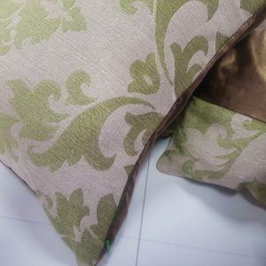 Комплект декоративних подушок Lumelle Damask 40х40см 2шт 30х33см 1шт 36х28см 1шт 38х22см 1шт зелені (п_0697)