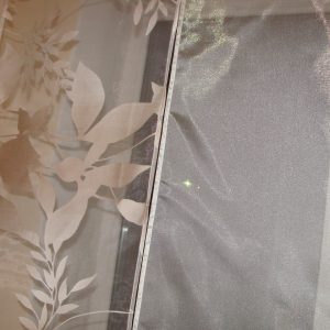 Комплект панельних фіранок Lumelle Plants 5шт карниз 180см Шоколадний з бежевим (21_9п)