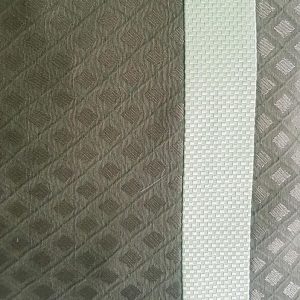 Комплект декоративних подушок Lumelle Ромби 40х40см 2шт зелені з салатовим (п_0673)
