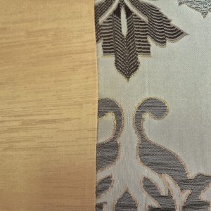 Комплект декоративних подушок Lumelle Damask двосторонні 2шт сірий із золотистим (п_0714)