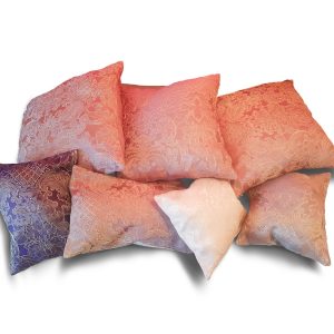 Комплект декоративних подушок Lumelle Damask 7шт коралові (п_0052)