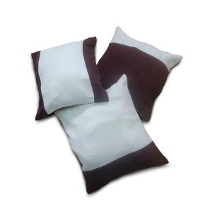 Комплект декоративних подушок Lumelle Simple 36х32см 1шт 32х32см 1шт 32х29см 1шт шоколадні з молочним (п_0061)