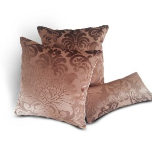 Комплект декоративних подушок Lumelle Damask 30х30см 2шт 32х16см 1шт коричневі (п_0064)
