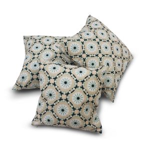 Комплект декоративних подушок Lumelle Pattern 36х36см 2шт 30х30см 1шт пісочні (п_0090)