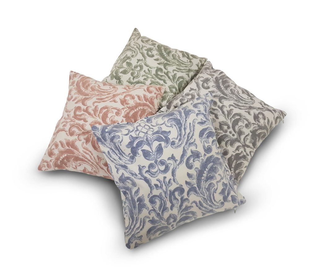 Комплект декоративних подушок Lumelle Damask 30х30см 4шт різнокольорові (п_0112)