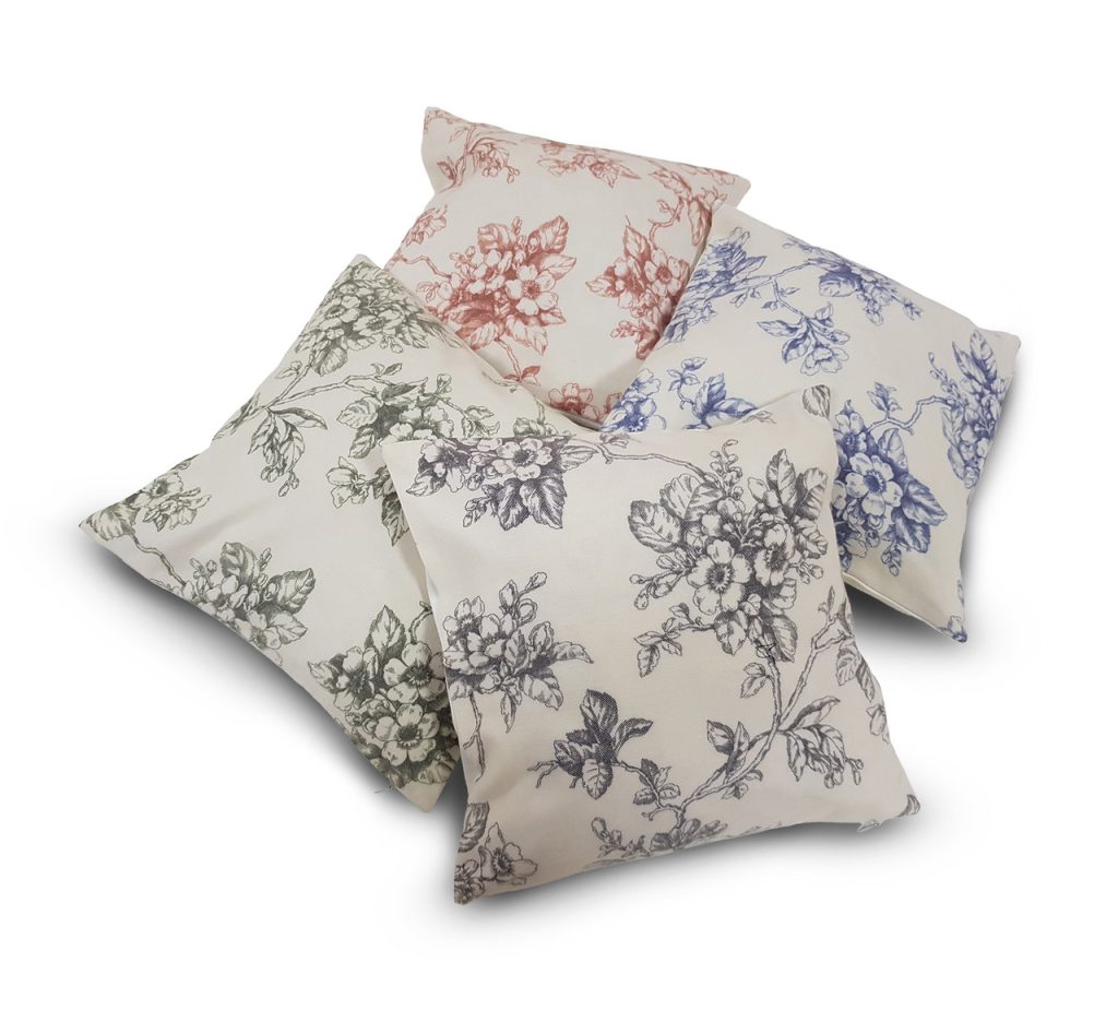 Комплект декоративних подушок Lumelle Flowers 30х30см 4шт різнокольорові (п_0113)